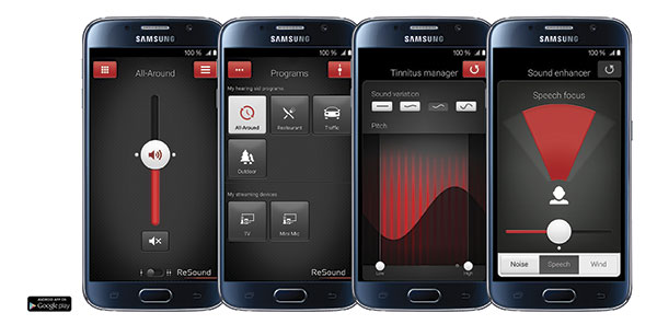ReSound Enzo2 совместимы с моделями телефонов Samsung