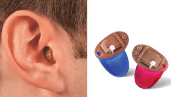 Внутриушные слуховые аппараты, практически не заметны в ухе